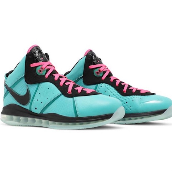 Nike LeBron 8 South Beach 2021 SZ 10.5 CZ0328-400 - Picture 4 of 17